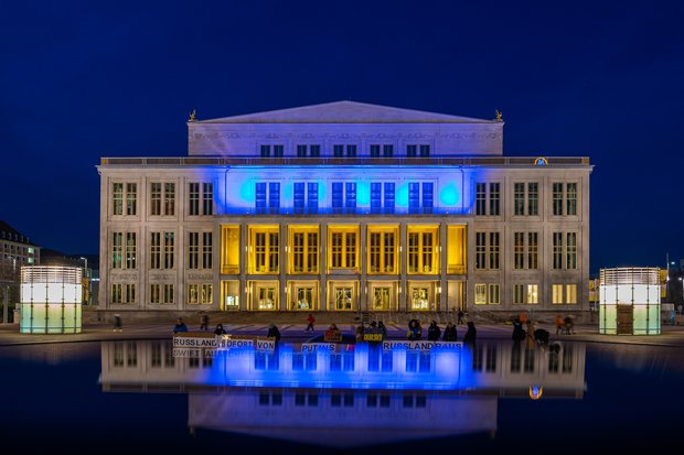 Oper Leipzig stands with Ukraine