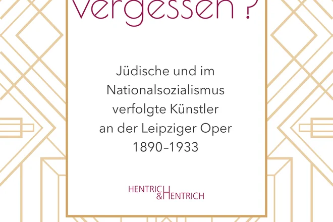 Allmuth Behrendt »Gefeiert und vergessen? « Jüdische und im Nationalsozialismus verfolgte Künstler an der Leipziger Oper 1890–1933  448 Seiten, Klappenbroschur, 120 Abbildungen ISBN: 978-3-95565-724-6 
- 35,00 €