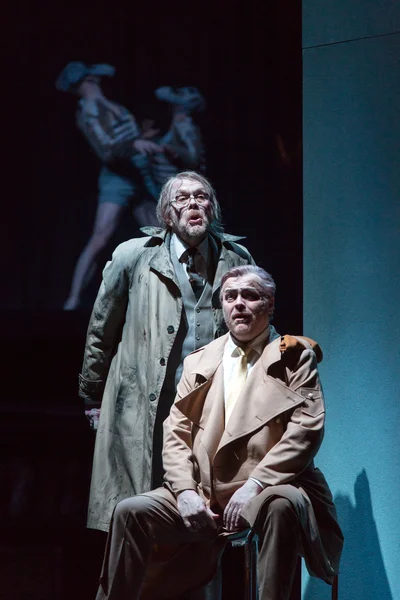 Premiere 30.04.2016 // Alberich (Jürgen Linn) & Hagen (Rúni Brattaberg)