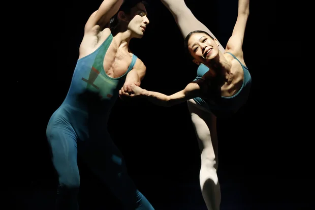 Soojeong Choi, Evandro Bossle in »Drittes Klavierkonzert« ballet by Uwe Scholz based on Sergej Rachmaninow's music